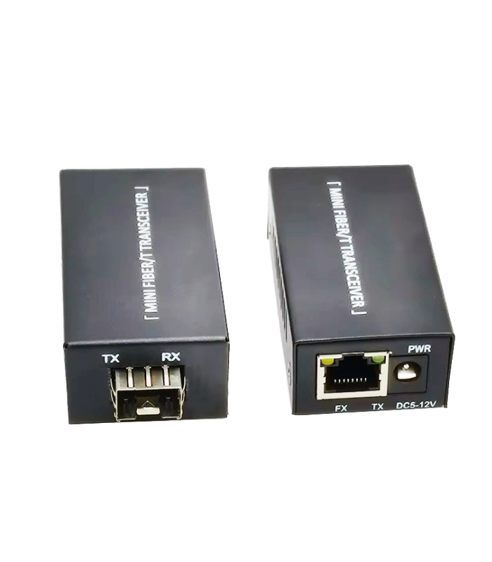 XCELL-NetLink-10-100-1000-Mbps-Fiber-Optic-Media-Convertor-SFP-SMMM-230V
